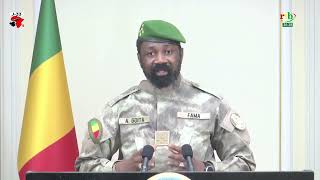 AES Actualité/Mali : extrait du discours du Chef de l'Etat, le Général d’Armée Assimi GOÏTA