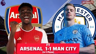 ARSENAL vs MANCHESTER CITY | Match Highlights | FA Community Shield 2023/24
