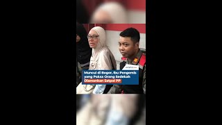 Muncul di Bogor, Ibu Pengemis yang Paksa Orang Sedekah Diamankan Satpol PP