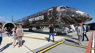 Embraer Hunter #TechLion at Minsk international airport UMMS/MSQ