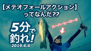 【5分で釣れ！】メテオフォールアクションってなんだ？？