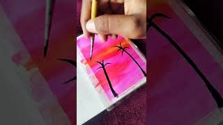 New satisfying painting short ll #easypainting #nature #painting