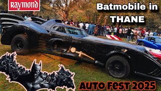 Batman`s Batmobile at Raymond Autofest 2025 Thane | A Must See Vlog of Luxury cars and bike#raymond