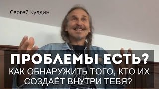 У кого тут проблемы? Попробуй обнаружить деятеля в себе?  Сергей Кулдин. Сатсанг. Москва. 07.08.2019