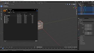 Batch Export Selected Objects [Blender]