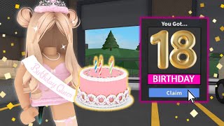 I Played MM2 On My 18TH BIRTHDAY... (Murder Mystery 2)
