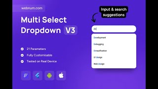 FlutterFlow Multi-Select Dropdown Widget 🧩✅ #flutterflow #dropdown #widget