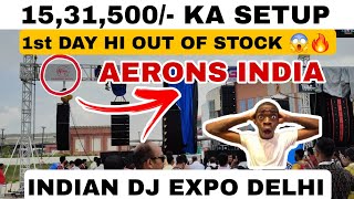 AERONS INDIA NE BANAYA INDIAN DJ EXPO MEIN RECORD 1st DAY HI HUA OUT OF STOCK 😱🔥 15,31,500/- PRICE