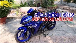 EX155 VVA | Rửa Xe & Đánh Bóng Sau Tour 7 Ngày 4356km - Giới Thiệu Các Sản Phẩm Rửa Xe Của Sonax.