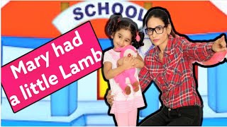 Mary Had A Little Lamb with Lyrics | Nursery Rhymes | Songs For Children
