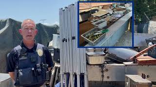 Learning with Code Enforcement: Illegal Vending