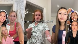 grwm compilation 💗 featuring; Harper Zilmer, Paislee Nelson, Katie Fanggg and ma