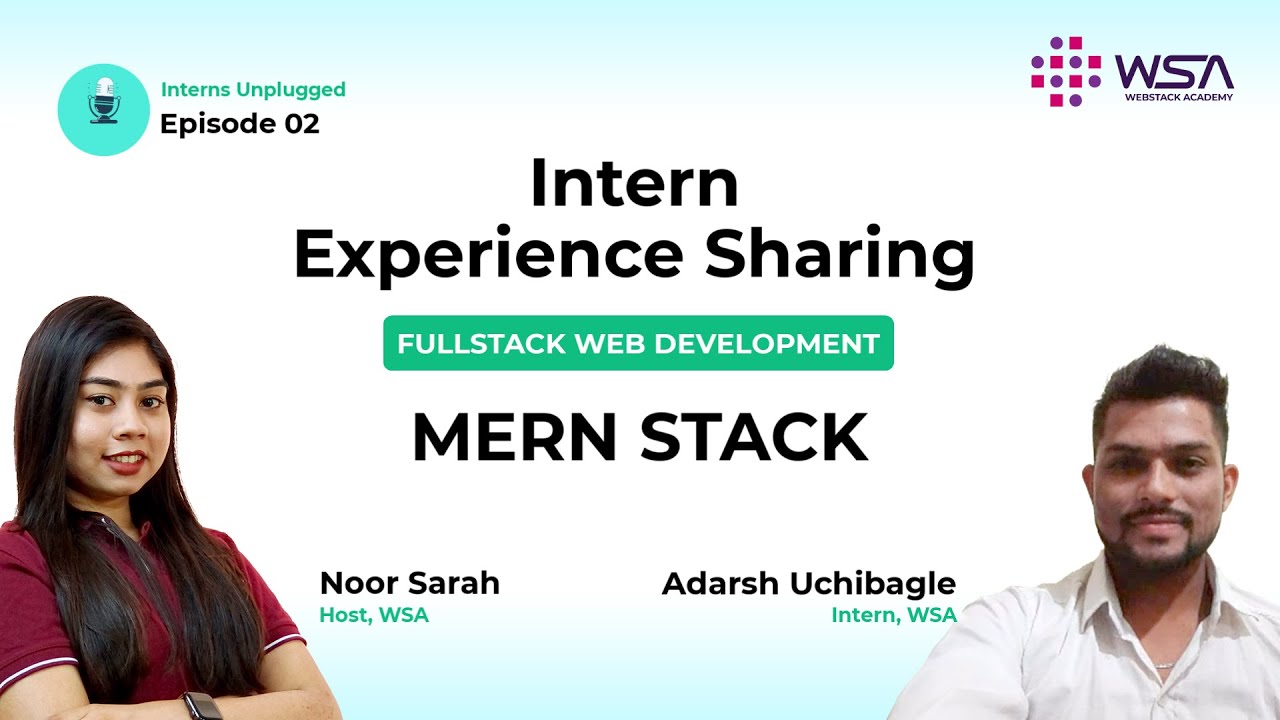 Intern Experience Sharing Online Free Internship In Full Stack Web