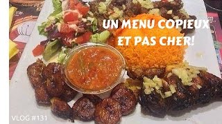 Un menu copieux et pas cher -  VLOG #131