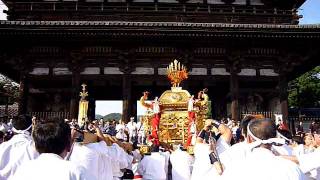 20111017　京都市右京区　御室・仁和寺前　福王子神社　神輿巡幸