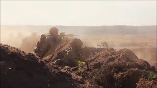 U.S. Armored Brigade Combat Team Live-Fire Exercise
