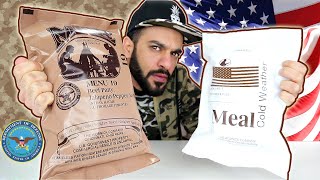 تجربة وجبات طعام الجيش الأمريكي الفردية على طريقة الموكبانغ الشهيرة ! US Best MREs Review \u0026 Mukbang