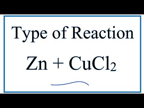 What type of reaction is ZnCl2?