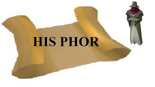 OSRS Anagram Clue | HIS PHOR | Challenge Scroll Answer | Quick