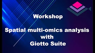 Giotto workshop 2024: Visium HD