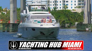 BIG YACHTS AT THE RIVER!! MIAMI RIVER | HAULOVER INLET | KEY BISCAYNE | YACHTSPOTTER
