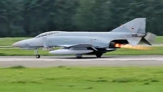 F-4F Phantom Take Off at Wittmund AB Sept/21/2011 JG 71 Richthofen