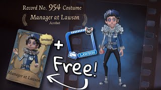 How to Get Acrobat’s Limited B Skin + Frame From LAWSON Collaboration (GUIDE) | Identity V