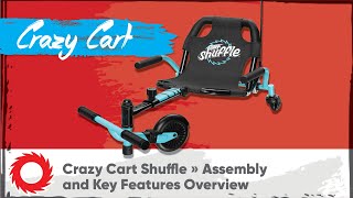 Crazy Cart Shuffle » Kid-Powered Drifting Go Kart » Assembly and Features Overview