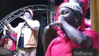 Kao Denero & King Boss #LAJ On Stage Together: Beach Caffè Music Concert Freetown Sierra Leone