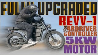 E-BIKE UPGRADES ARE OUT OF CONTROL - FULLY UPGRADED REVV1 BY POWERFUL LITHIUM