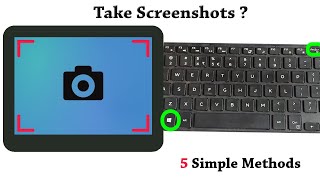 How to take a Screenshot on Laptop or PC | Screenshot Windows 10 | Without  Software |  Free & Easy