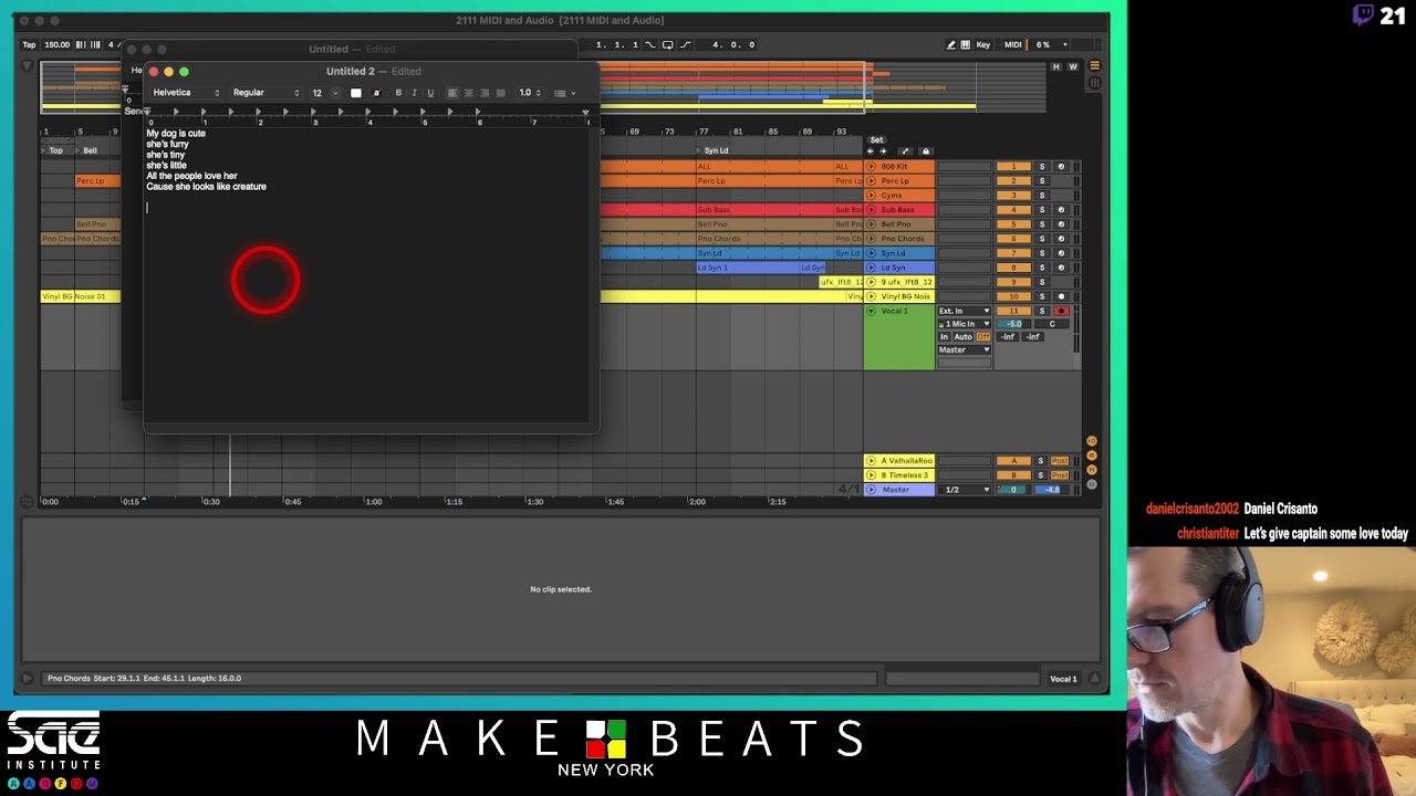 01-04-22 Ableton Live Audio Recording Basics - YouTube