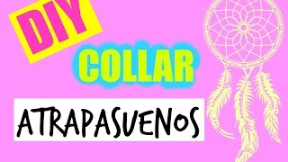 DIY collar atrapasueños