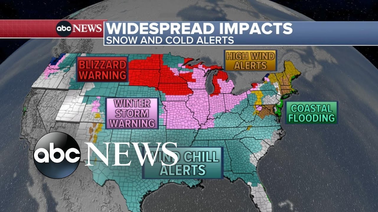 180 million people on alert as dangerous holiday storm hits US l ABCNL