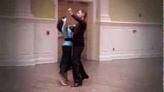 Dan Calloway's Bronze Quickstep: Routine Demonstration