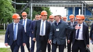 Владимир Гройсман посетил Шебелинский газоперерабатывающий завод