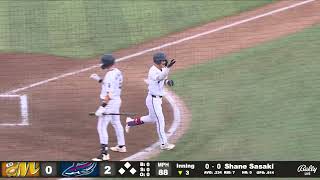 9/14/24: Sasaki's first Double-A homer