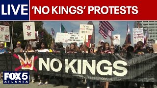 LIVE | Millions expected across today's 'No Kings' protests