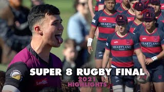 When the two top schoolboy rugby teams in New Zealand meet | Super 8 Final Highlights | RugbyPass