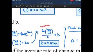 Performance Final Review - AP Precal