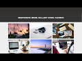 Create a Stunning Responsive Image Gallery #css