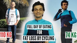 Simplest Diet For Weight Loss By Cycling | From 110 Kgs To 74 Kgs Fat Loss Cycling Transformation