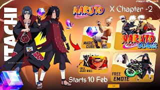 Free Fire x Naruto Chapter 2🤯  Free Fire X Naruto Event In Free Fire| Free Fire New Event