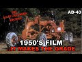 1950's Allis Chalmers Dealer Movie It Makes The Grade AD-40 AD40 Motor Grader