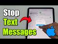 How To Stop Sharing Messages Between iPhone And iPad Or Mac (Fast Tutorial)