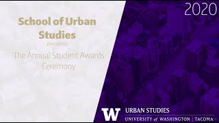 School of Urban Studies 2020 Awards