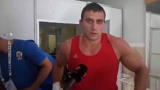 Віктор Вихрист трімфував у чвертьфіналі чемпіонату Европи з боксу