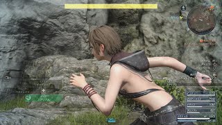 【FF15をFF7キャラでレベル1進行 Chapter6】イリスのコマンド技「エクリプス」　※薄着MOD【FINAL FANTASY XV】