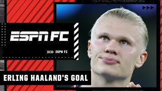 It's NONSENSE! It's a SPECIAL TALENT! - Ale Moreno on Erling Haaland's goal | ESPN FC