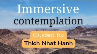 Cultivating Calm and Ease: Immersive Contemplation Guided by Thich Nhat Hanh